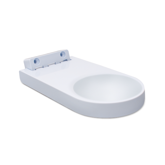 Drip tray for universal dispenser REF2040 made of plastic, white | Pack (1 piece)