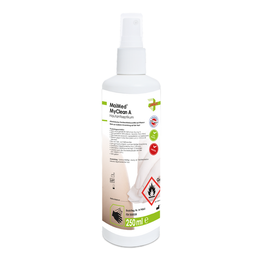 MaiMed MyClean A skin antiseptic with spray head, colorless, 250 ml/bottle. | Bottle (250ml)