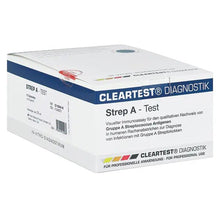 Cleartest Strep A test strips pack: 25 test strips | Pack (25 tests)