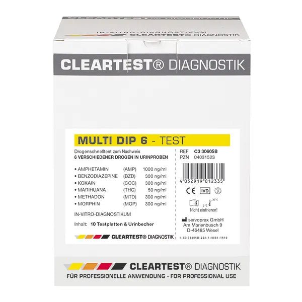 CLEARTEST Multi Dip 10 test pack