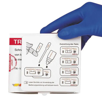 Cleartest Troponin, pack: 20 tests | Pack (20 tests)