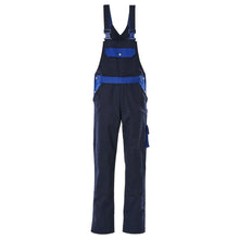 MASCOT® Monza dungarees, navy/grain blue
