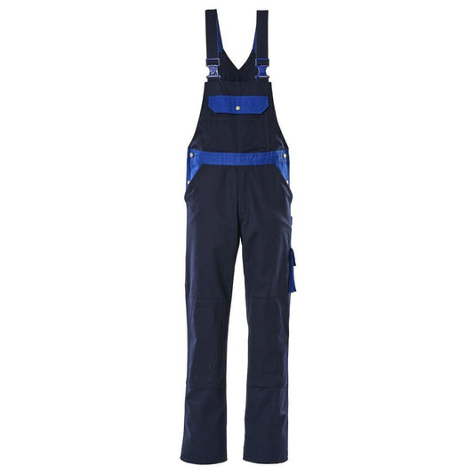 MASCOT® Monza dungarees, navy/grain blue
