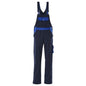 MASCOT® Monza dungarees, navy/grain blue