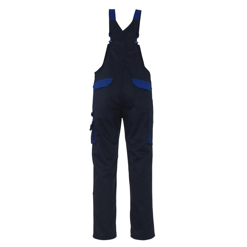 MASCOT® Milano dungarees, navy/grain blue