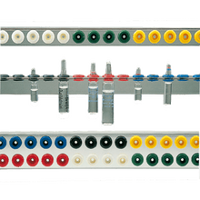 Varioflex Aluminum Ampoule Rack, Single-Row, for 48 Ampoules