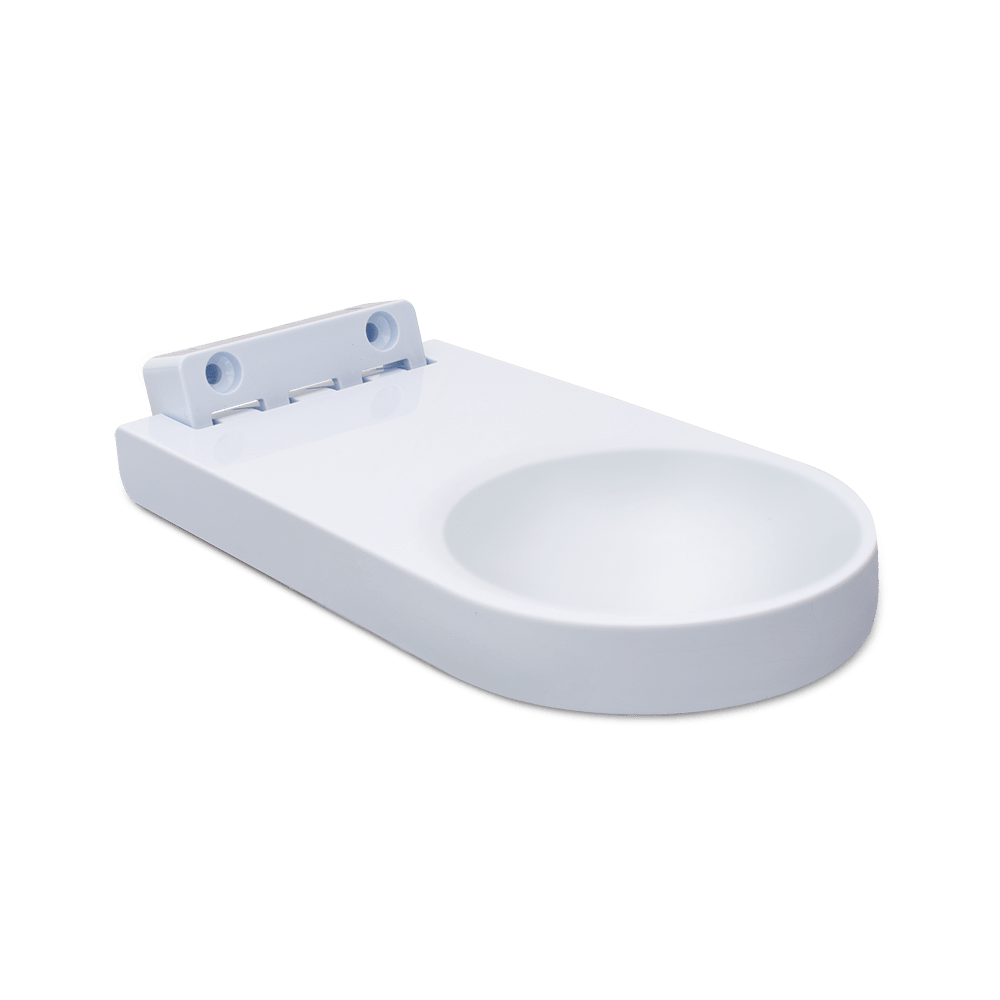 Drip tray for universal dispenser REF2040 made of plastic, white | Pack (1 piece)