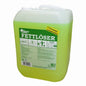 The Abena Re-Seller GmbH GastroPower Grease Remover Eco-Box, 10 l, is an environmentally friendly grease remover in a plastic container with a white handle. It is labeled with instructions and safety warnings and is ideal for the professional kitchen. Delivered as 1 package in a carton.