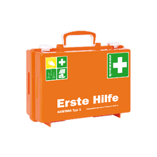 SN-CD First Aid Kit, Orange, with Contents Compliant with ÖNORM Z 1020 1