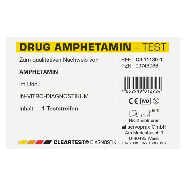 Cleartest drug test cocaine individual test | Piece (1 test)