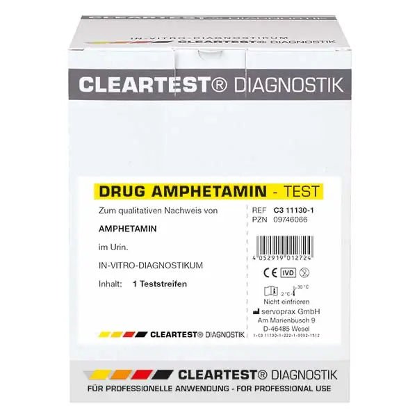 Cleartest drug test cocaine individual test | Piece (1 test)