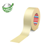 tesakrepp 4324 Paper Masking Tape, Pastel Yellow, 50 m x 12 mm