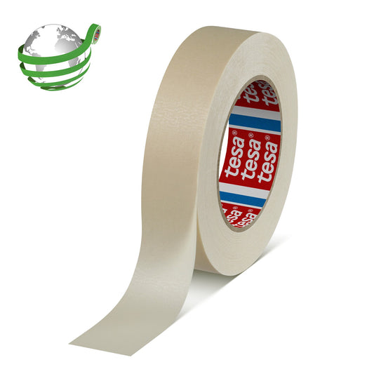 tesakrepp 4330 Paper Masking Tape, Chamois, 50 m x 9 mm
