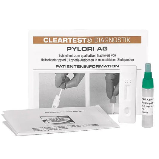 Cleartest Pylori AG, made from chair