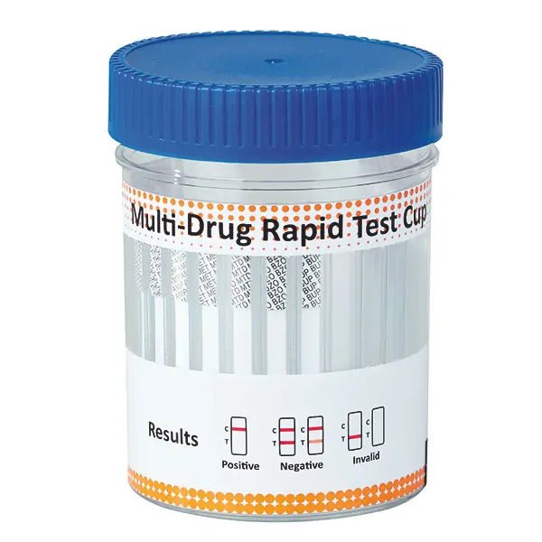 Cleartest Multi Drug Discreet ECO Urine Drug Test Cup, 8-fold *** Single Test *** | Piece (1 test)