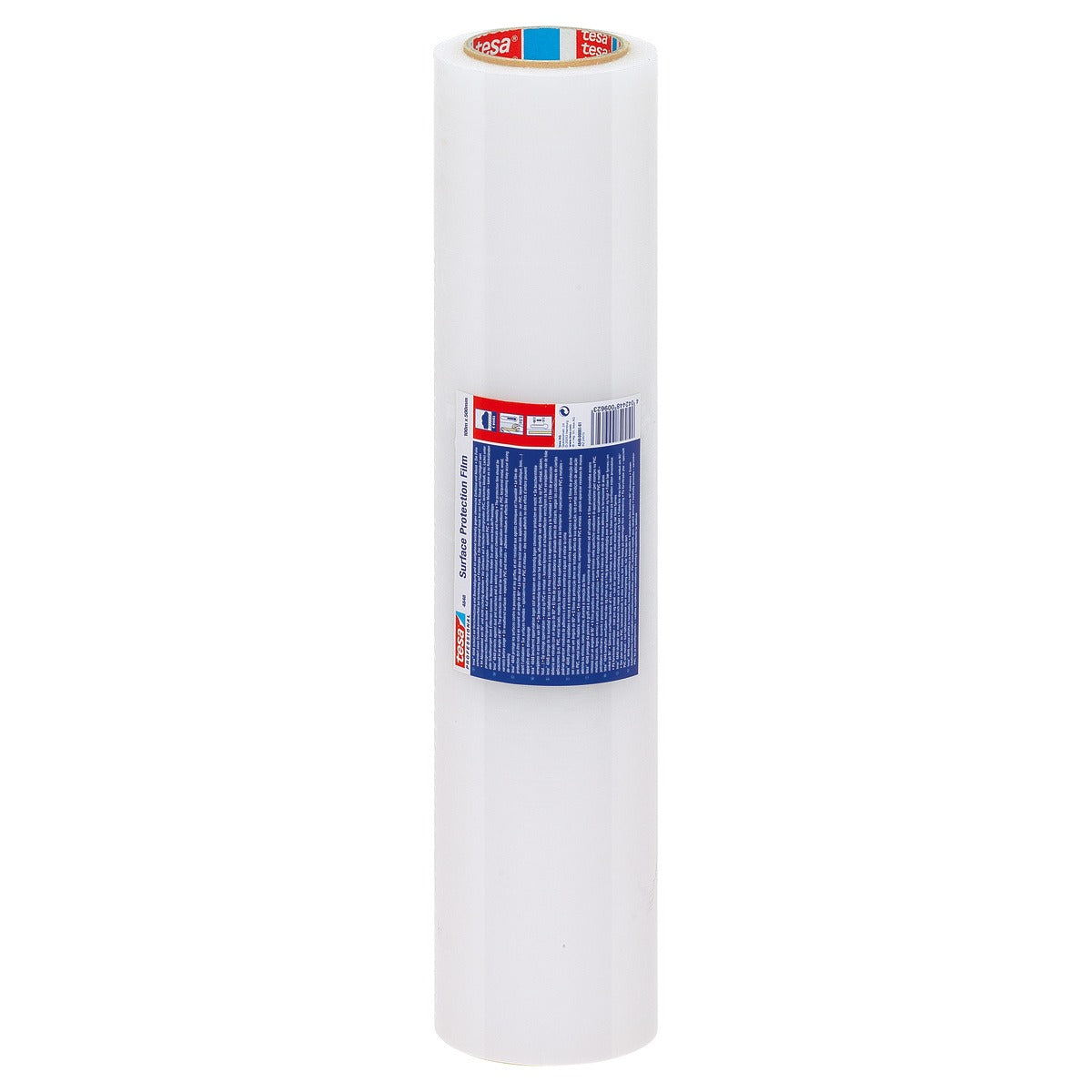 tesa 4848 PV1 Oberflächenschutzfolie, rot-transparent 100 m x 500 mm