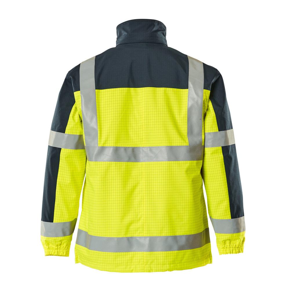 MASCOT® Lungern Parka Multisafe, hi-vis yellow/navy