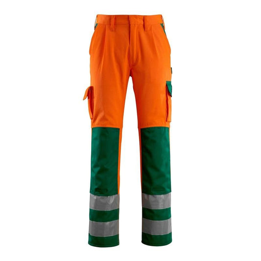 MASCOT® Olinda trousers, hi-vis orange/green