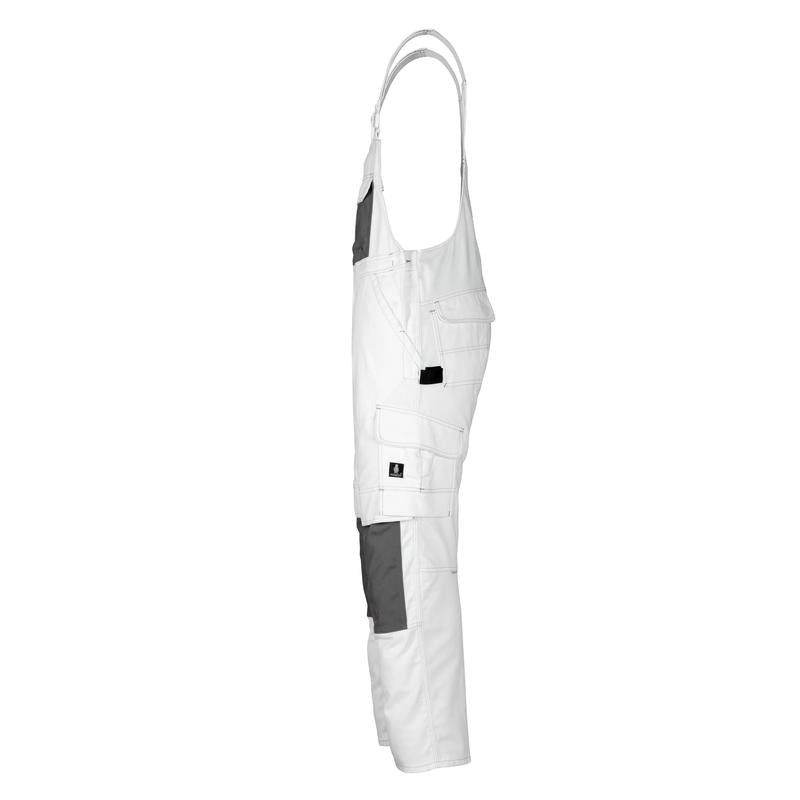 MASCOT® Orense dungarees, white