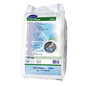 A 20 kg bag of Clax Classic 35A1 full detergent from Diversey Germany, ideal for soft to medium-hard water, with instructions for use and product information on blue-white packaging - perfect for commercial laundries.