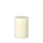 A single, unlit PAPSTAR GmbH pillar candle Ø 70 mm, 100 mm made of 100% stearin, dyed through, with a centered wick, stands upright against a plain white background.