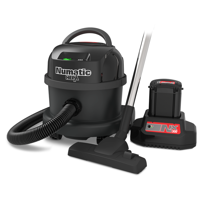 Numatic battery vacuum cleaner NBV240HNX/1, red, accessory set AS55(2.2P) | Pack (1 piece)