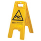 VERMOP Warning Sign Slippery, 27.5 x 3.5 x 56.5 cm | 1 piece 
