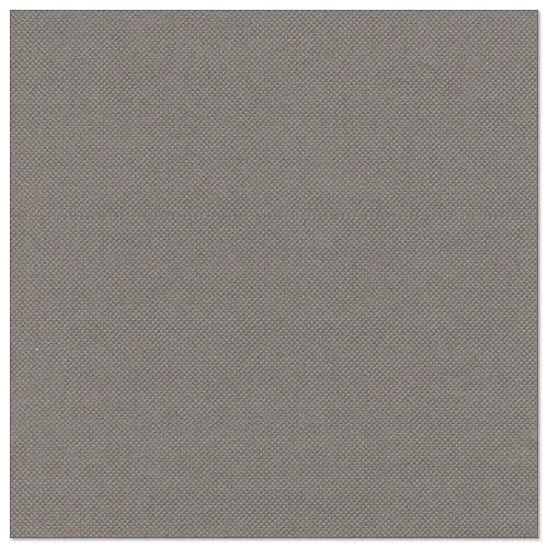 A square, medium grey fabric pattern with fine weave structure, similar to PAPSTAR 50 napkins "ROYAL Collection" 1/4-fold 40 x 40 cm grey by PAPSTAR GmbH. The surface is evenly colored with clean, straight edges.