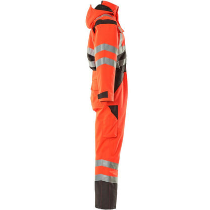 MASCOT® Safara winter combination, hi-vis red/dark anthracite