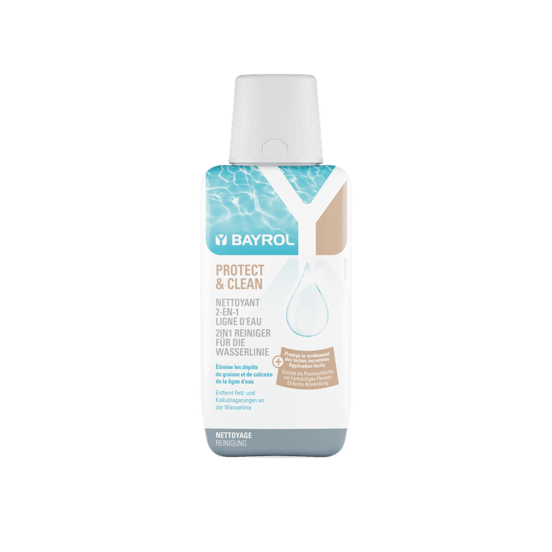 BAYROL Protect & Clean 350 ml waterline during the season, completely without hydrochloric acid