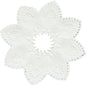 The candle sleeves, white, 5x100 mm from Duni GmbH (pack of 100 pieces), are ideal as elegant candle accessories or for candle packaging and stylishly enhance any table decoration.