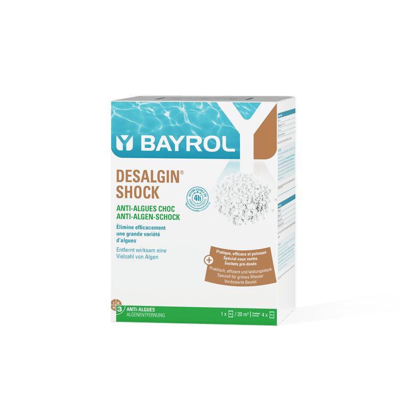 BAYROL Desalgin® SHOCK 1.6 kg anti-algae agent in the form of chlorine granules