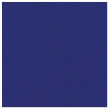 A square image shows a solid, deep blue with subtle texture, reminiscent of the PAPSTAR 50 napkins "ROYAL Collection" 1/4-fold 40 x 40 cm dark blue from PAPSTAR GmbH, without additional objects or motifs.