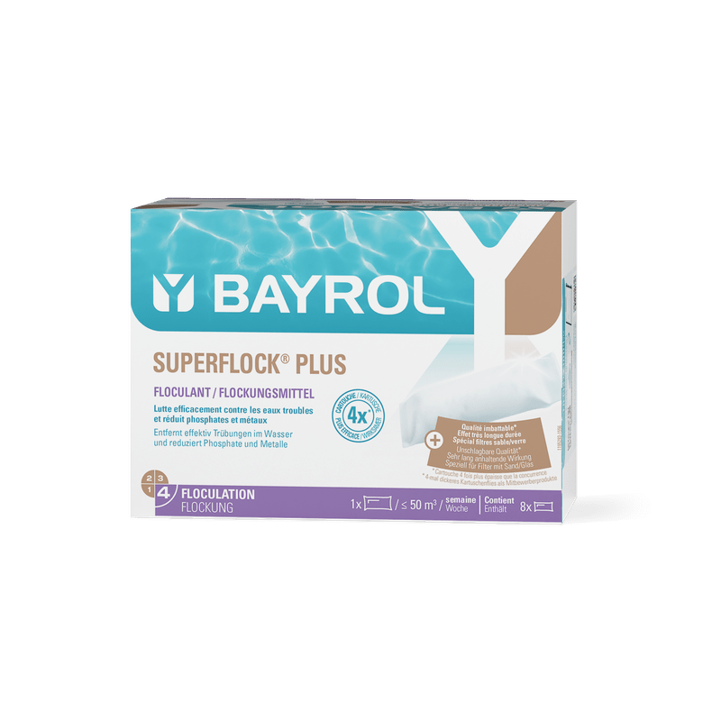 BAYROL Superflock Plus 1 kg«Bestseller flocculant pool for sand filters