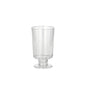 On a plain white background, there is a set of 10 transparent, one-piece Starpak stem glasses for white wine (0.1 l, Ø 5.1 cm, 8.5 cm high) depicted; they are made of high-quality PS and ideal for serving white wine.