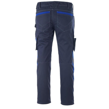 MASCOT® Dortmund trousers, black blue/corn blue