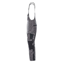 MASCOT® Augsburg dungarees, anthracite/black