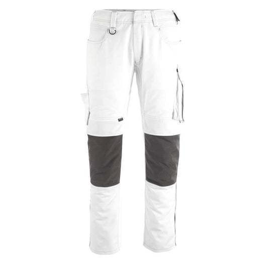 MASCOT® Erlangen trousers, white/dark anthracite