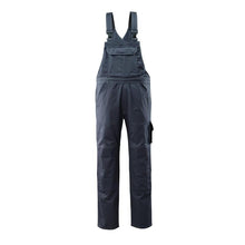 MASCOT® Lowell dungarees, black-blue
