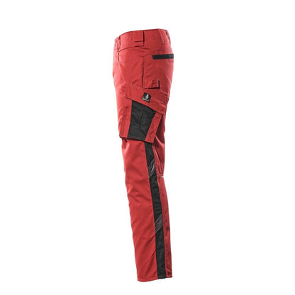 MASCOT® Oldenburg trousers, red/black