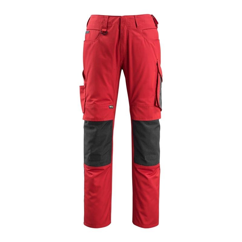 MASCOT® Mannheim trousers, red/black