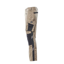 MASCOT® Mannheim trousers, light khaki/black