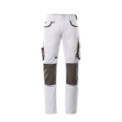 MASCOT® Lemberg trousers, white/dark anthracite