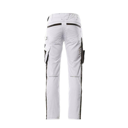 MASCOT® Lemberg trousers, white/dark anthracite