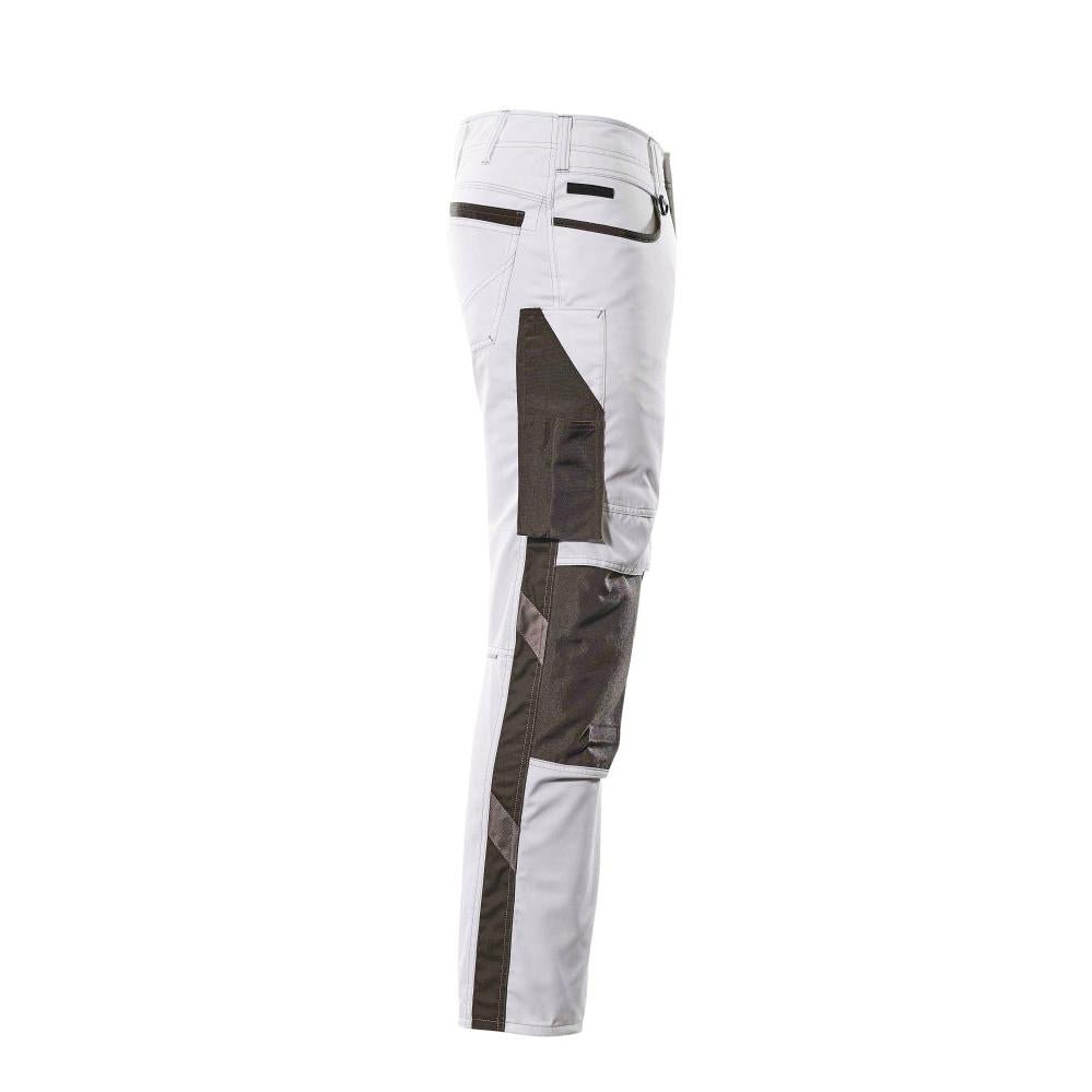 MASCOT® Lemberg trousers, white/dark anthracite