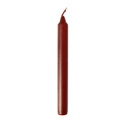 A single unlit Starpak 30 table candle (Ø 2.1 cm · 19.6 cm) stands upright against a plain white background, ideal for an elegant table decoration.