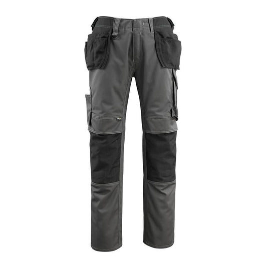 MASCOT® Bremen craftsman trousers, dark anthracite/black