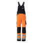 MASCOT® Newcastle dungarees, hi-vis orange/black-blue