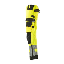 MASCOT® Kendal trousers, hi-vis yellow/black