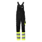 MASCOT® Sunderland dungarees, black/hi-vis yellow